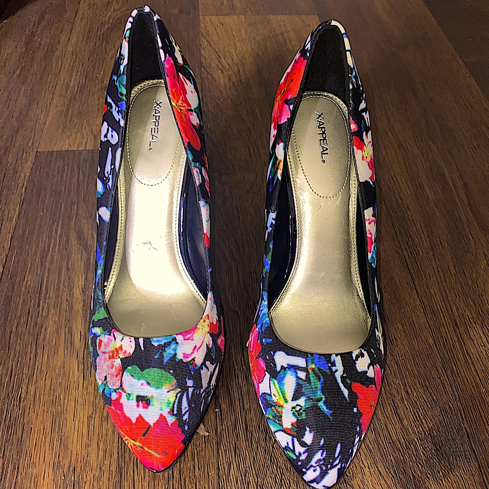 XAPPEAL Floral Heel